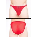 Roter Tanga-Slip Malibu 2 92-61 von Look Me