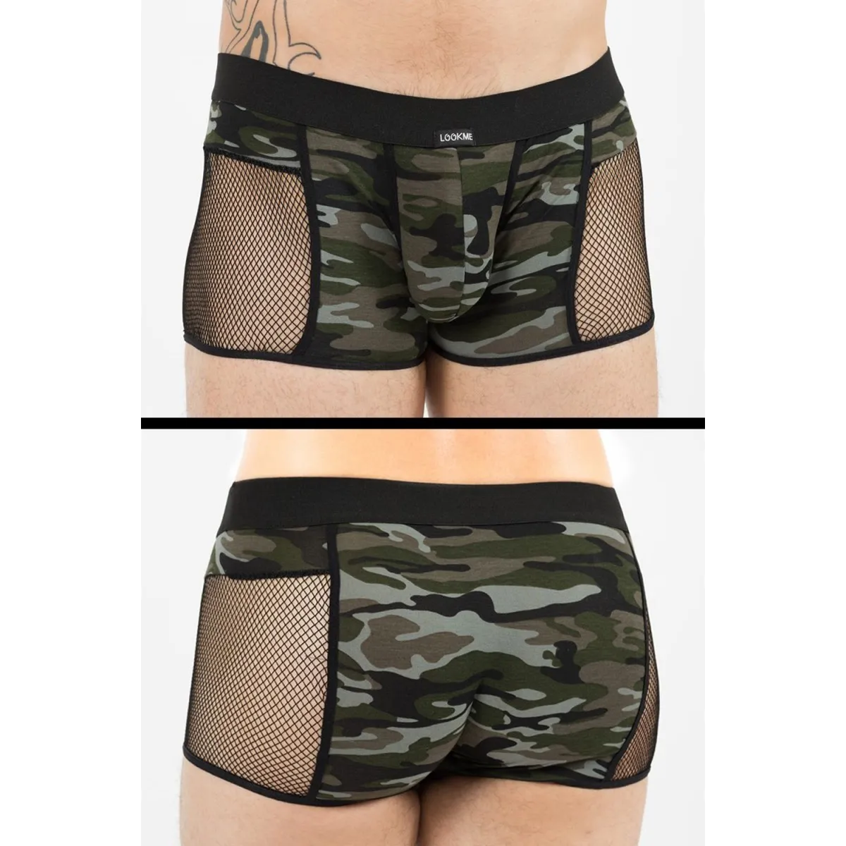 Camouflage Boxer Short Military 58-67 von Look Me | Fesselliebe.de
