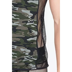 Camouflage V-Shirt Military 58-77 von Look Me