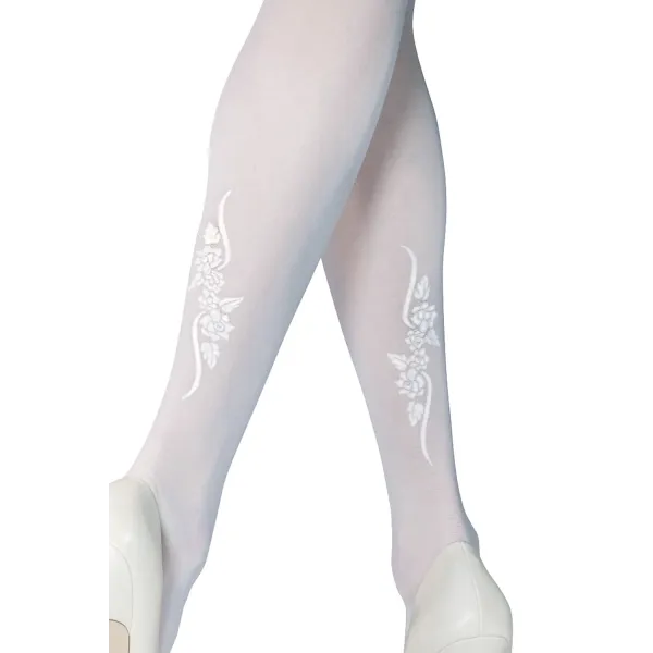 Weiße halterlose Strümpfe Lisa von Legg Story | Fesselliebe.de