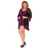 Schwarz/pinkes Set SB/1034 von Andalea | Fesselliebe.de