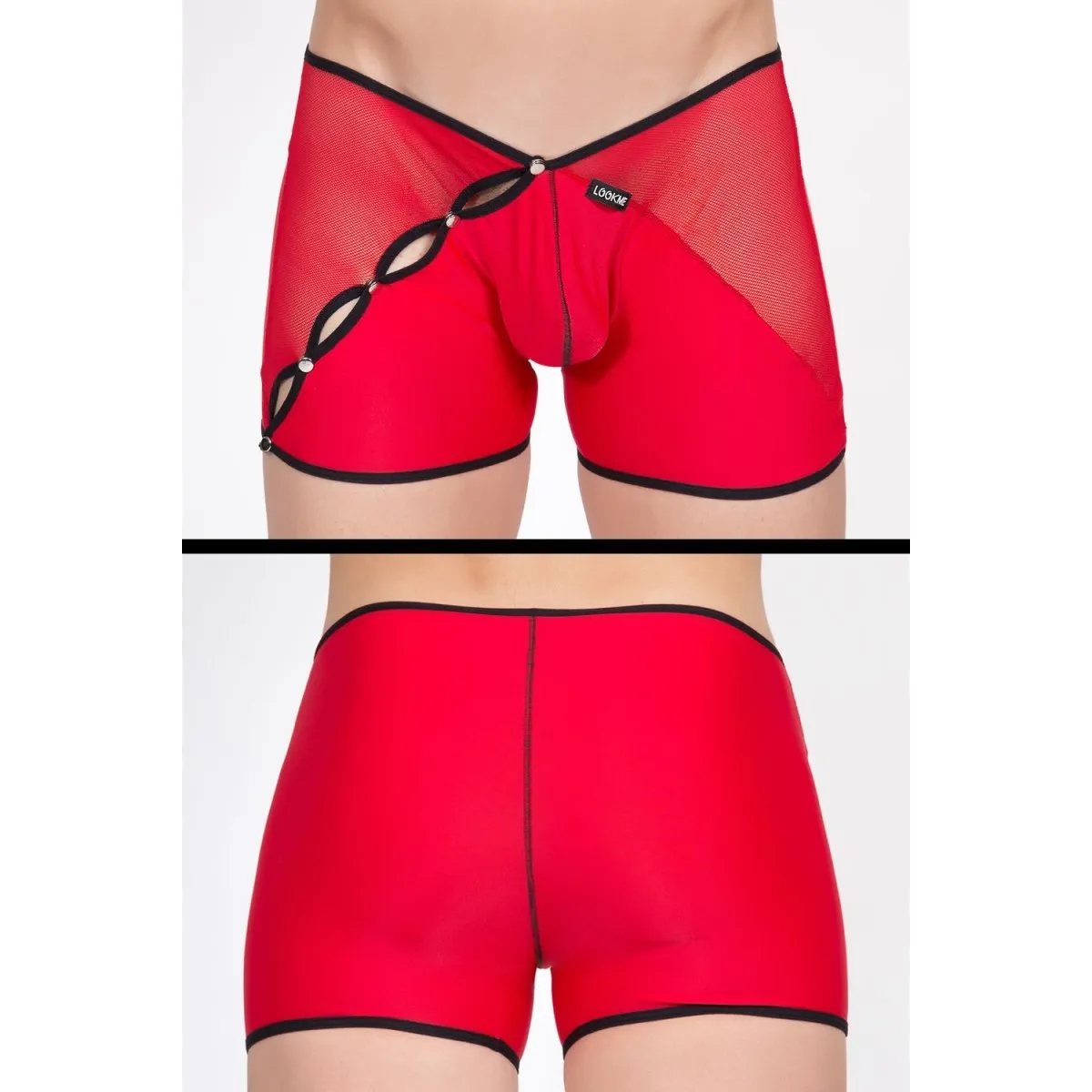 Roter Herren-Boxer Mixing 743-67 von Look Me | Fesselliebe.de