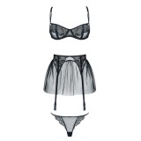 Schwarz/goldenes Set Catherine von Demoniq Magnetic Collection | Fesselliebe.de
