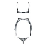 Schwarz/goldenes Set Catherine von Demoniq Magnetic Collection | Fesselliebe.de