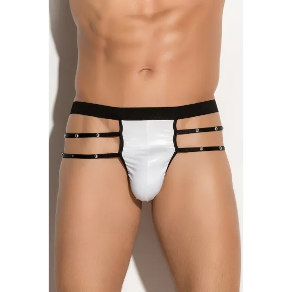 Aron Multistrap Jock G String weiß von MeSeduce | Fesselliebe.de