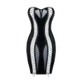 Schwarzes Minikleid Astrid von Demoniq Hard Candy Collection