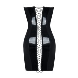 Schwarzes Minikleid Astrid von Demoniq Hard Candy Collection | Fesselliebe.de