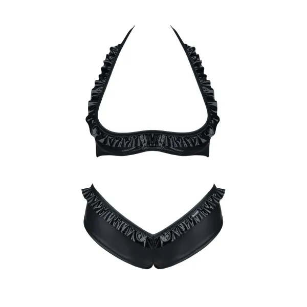 Schwarzes Set Lea von Demoniq Hard Candy Collection | Fesselliebe.de