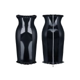 Schwarzer Rock Anja von Demoniq Hard Candy Collection | Fesselliebe.de