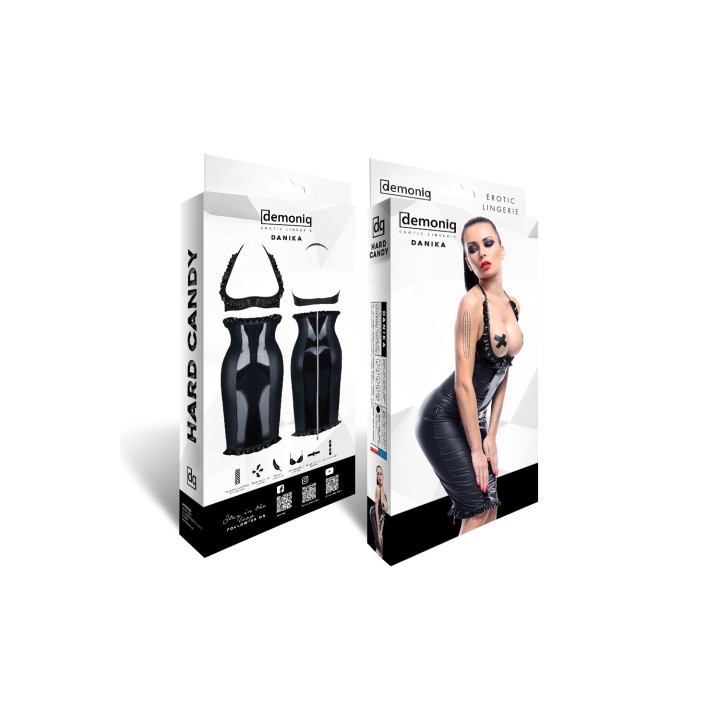 Schwarzes Set Danika von Demoniq Hard Candy Collection | Fesselliebe.de