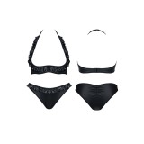 Schwarzes Set Mia von Demoniq Hard Candy Collection | Fesselliebe.de