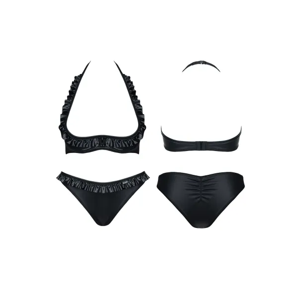 Schwarzes Set Mia von Demoniq Hard Candy Collection | Fesselliebe.de