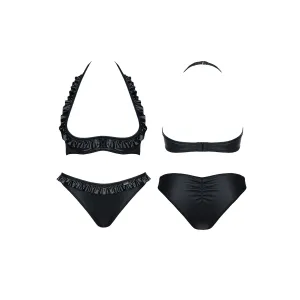 Schwarzes Set Mia von Demoniq Hard Candy Collection