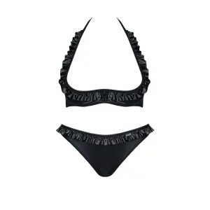Schwarzes Set Mia von Demoniq Hard Candy Collection