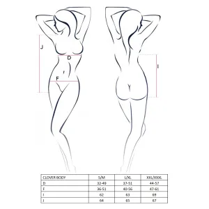 Schwarzer Daryl Body von Passion Erotic Line