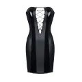 Schwarzes Minikleid Irma von Demoniq Hard Candy Collection