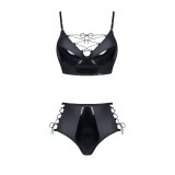 Schwarzes Set Jessica von Demoniq Hard Candy Collection | Fesselliebe.de