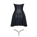 Schwarzes Minikleid Rita von Demoniq Hard Candy Collection