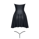 Schwarzes Minikleid Rita von Demoniq Hard Candy Collection | Fesselliebe.de