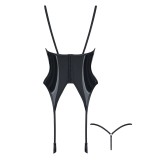 Schwarzes Gorset Ruth von Demoniq Hard Candy Collection | Fesselliebe.de