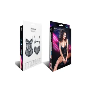 Schwarzer Body Carine von Demoniq Look at Me Collection