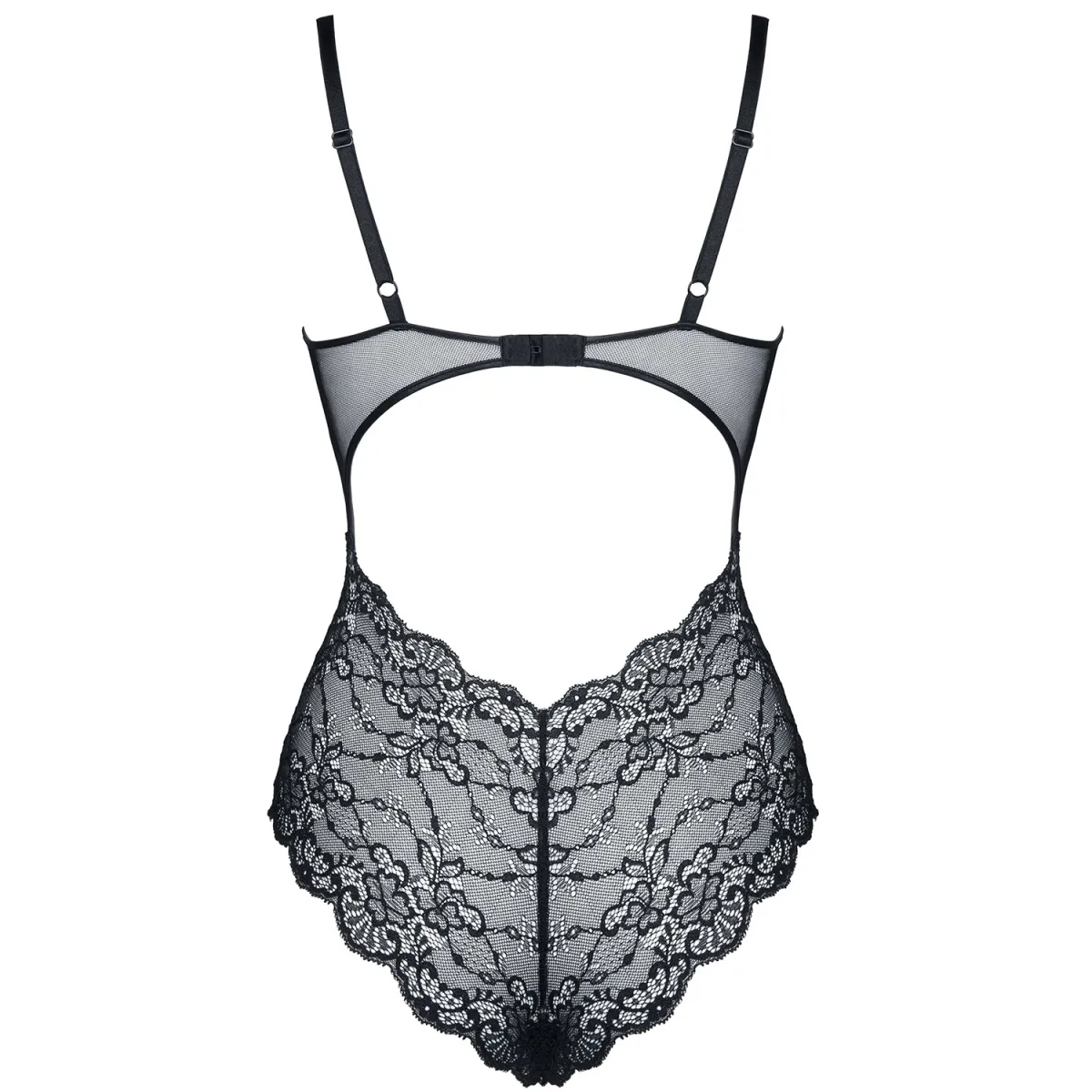 Schwarzer Body Carine von Demoniq Look at Me Collection | Fesselliebe.de