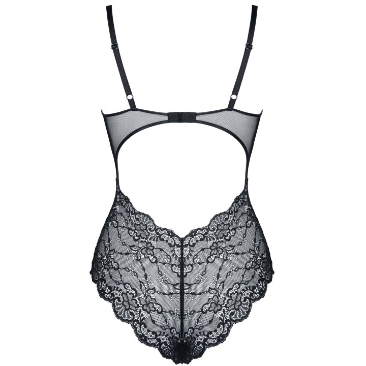 Schwarzer Body Carine von Demoniq Look at Me Collection | Fesselliebe.de