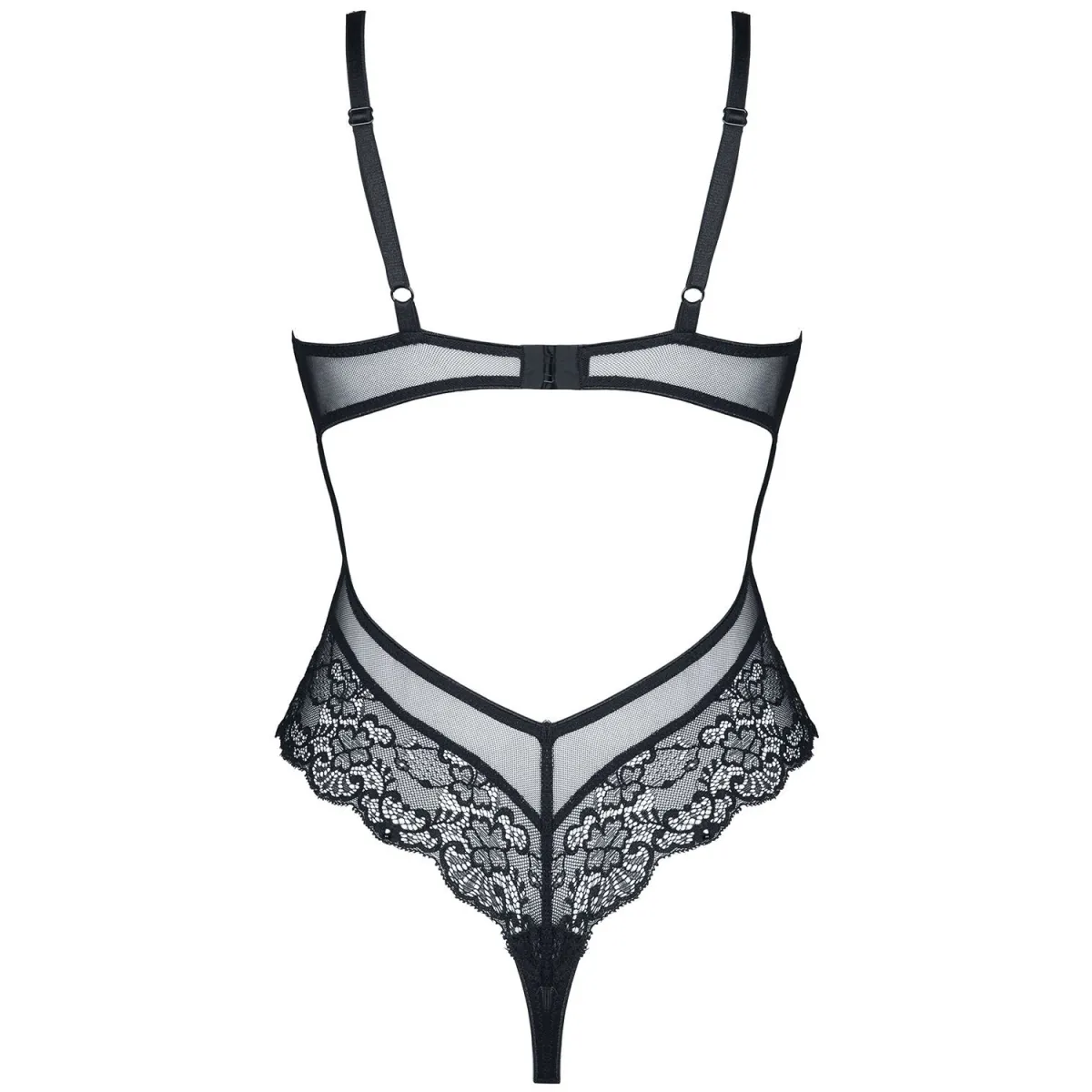 Schwarzer Body Florence von Demoniq Look at Me Collection | Fesselliebe.de