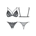 Schwarzes Set Gabrielle von Demoniq Look at Me Collection