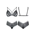 Schwarzes Set Grace von Demoniq Look at Me Collection