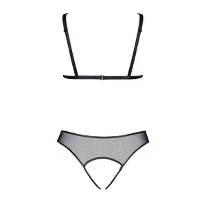 Schwarzes Set Pola von Demoniq Look at Me Collection