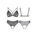 Schwarzes Set Pola von Demoniq Look at Me Collection