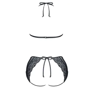 Schwarzes Set Yolande von Demoniq Look at Me Collection