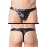 Schwarzer Herren String Tender 811-57 von Look Me | Fesselliebe.de