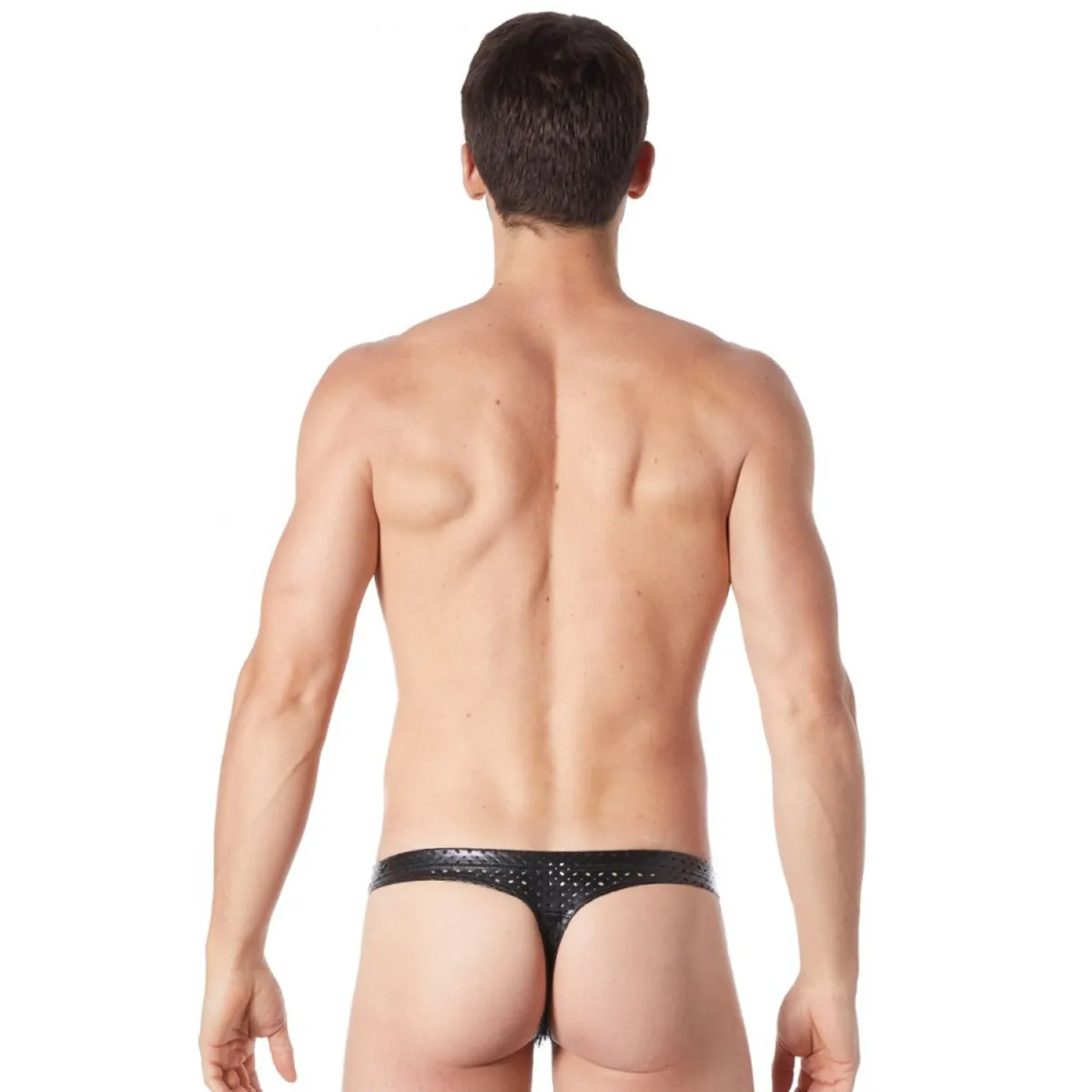 Schwarzer Herren String Tender 811-57 von Look Me | Fesselliebe.de