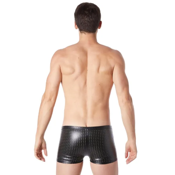 Schwarze Herren Boxer Short Tender 811-67 von Look Me | Fesselliebe.de
