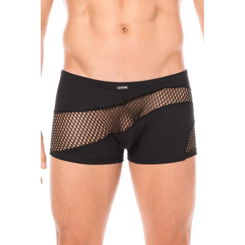 Schwarze Boxer Short Shade 803-67 von Look Me | Fesselliebe.de