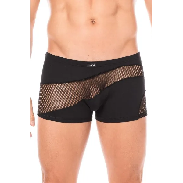 Schwarze Boxer Short Shade 803-67 von Look Me | Fesselliebe.de