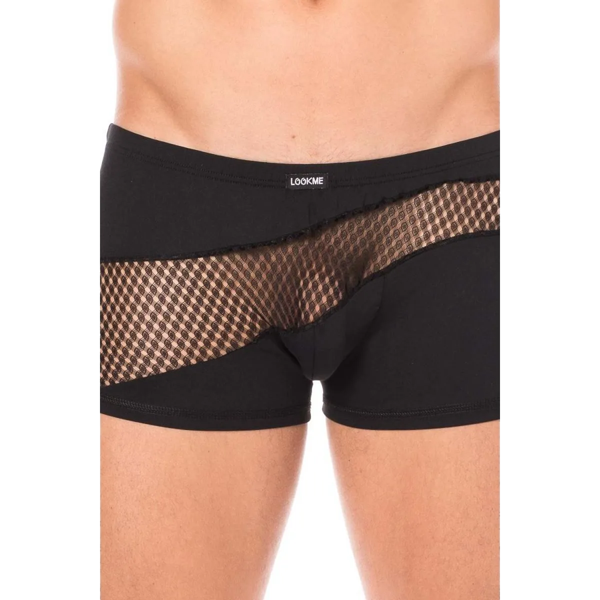 Schwarze Boxer Short Shade 803-67 von Look Me | Fesselliebe.de