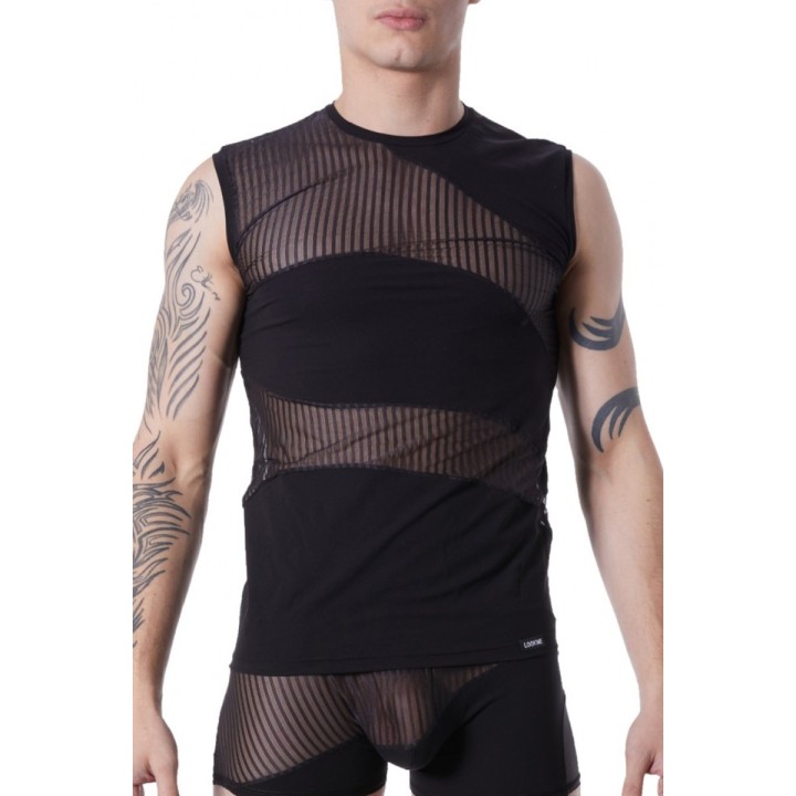 Schwarzes T-Shirt Shade 803-77 von Look Me | Fesselliebe.de