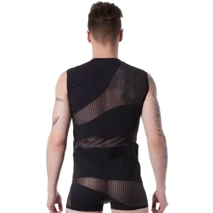 Schwarzes T-Shirt Shade 803-77 von Look Me