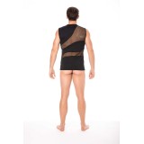 Schwarzes T-Shirt Shade 803-77 von Look Me | Fesselliebe.de