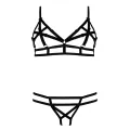 Schwarzes Set Echo von Anais Apparel Luxury Lingerie