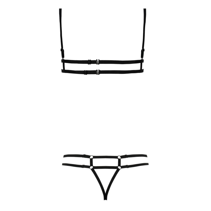Schwarzes Set Echo von Anais Apparel Luxury Lingerie | Fesselliebe.de