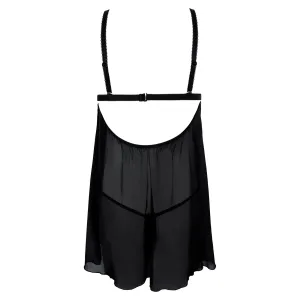 Schwarzes Chemise Maya von Anais Apparel Luxury Lingerie