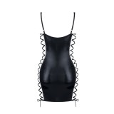 Schwarzes Minikleid Aline von Demoniq Magnetic Collection | Fesselliebe.de