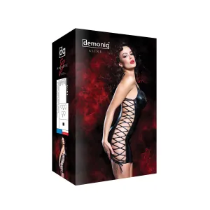 Schwarzes Minikleid Aline von Demoniq Magnetic Collection