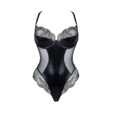Schwarz/goldener Body Hortense von Demoniq Magnetic Collection | Fesselliebe.de