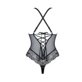 Schwarz/goldener Body Hortense von Demoniq Magnetic Collection | Fesselliebe.de