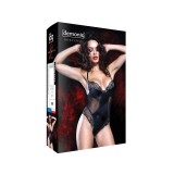 Schwarz/goldener Body Hortense von Demoniq Magnetic Collection | Fesselliebe.de